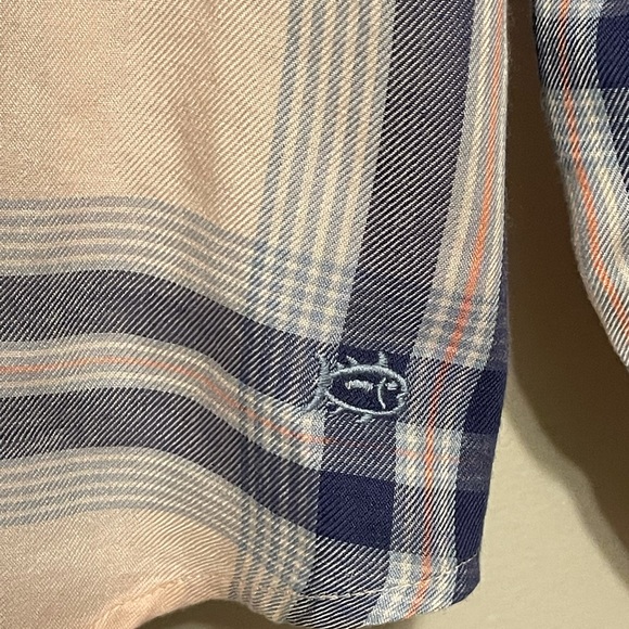 Southern Tide Super Soft Plaid Button Down Shirt - Picture 5 of 7